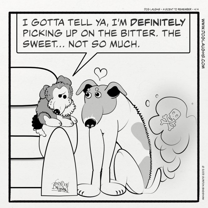 I gotta tell ya, I’m definitely picking up on the bitter. the Sweet... Not so much.